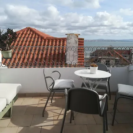 Little River View Triplex In Alfama *