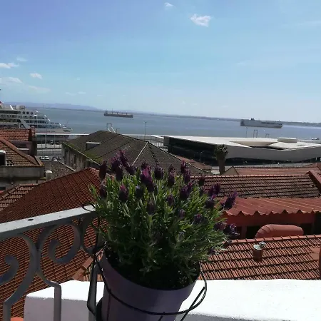 Little River View Triplex In Alfama Lissabon
